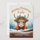 ピーキングハイランドカウムーイークリスマスファームハウス シーズンカード (正面)