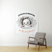 ピーキングブー幽霊ベビーシャワー背景タペストリー タペストリー (インサイチュ)