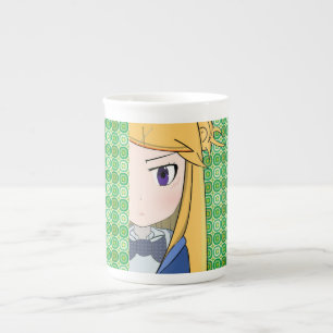 ピーキングマンガガー素晴らしルポーセレンマグ ボーンチャイナマグカップ