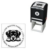 ピーキングロックワイラーパーソナライズされたテーマ セルフインキングスタンプ (インサイチュ)