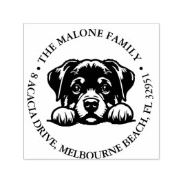 ピーキングロックワイラーパーソナライズされたテーマ セルフインキングスタンプ