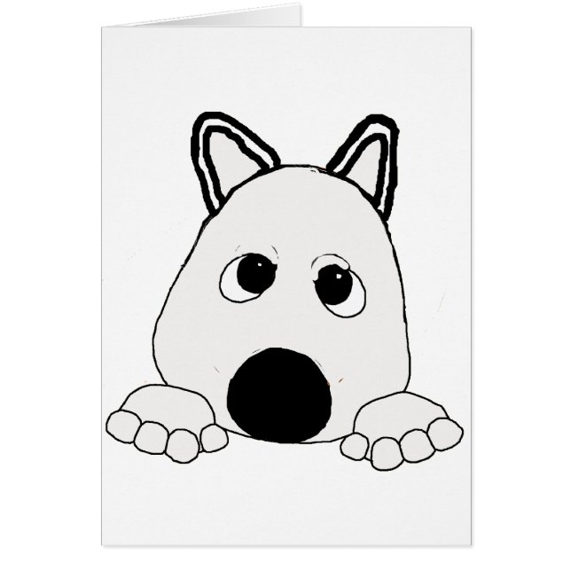 ピーキング柴犬クリーム (正面)