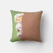 ピーキング・アニマルズ・トリオ クッション (正面)