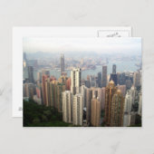 ピークからの香港 ポストカード (正面/裏面)