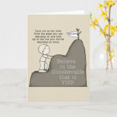 ピークからピーク カード (黄色い花)