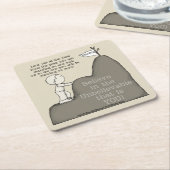 ピークからピーク スクエアペーパーコースター (アングル)