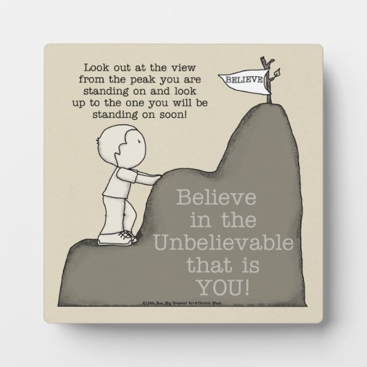 ピークからピーク フォトプラーク (正面)