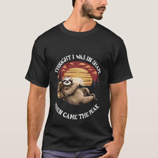 ピークがやってきた アディロンダックハイキング Tシャツ (正面)