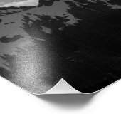 ピークとクラウド フォトプリント            (角)