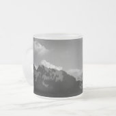 ピークとクラウド フロストグラスマグカップ (正面左)