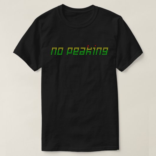 ピークなし Tシャツ (デザイン正面)