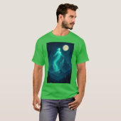 ピークのささやき WildWakeDesigns おもしろい Tシャツ (正面フル)