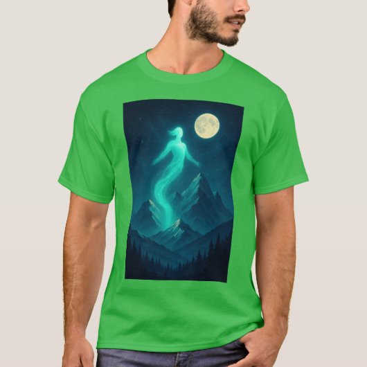 ピークのささやき WildWakeDesigns おもしろい Tシャツ (正面)