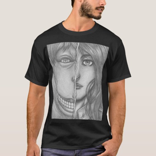 ピークの指 - 車力の巨人 Tシャツ (正面)