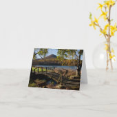 ピークの橋 カード (黄色い花)