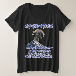 ピークの王'チャド' プラスサイズTシャツ