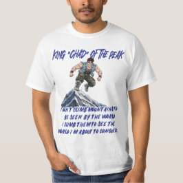 ピークの王‘チャド’ Tシャツ