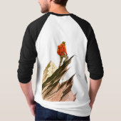 ピークを征服する Tシャツ (裏面)