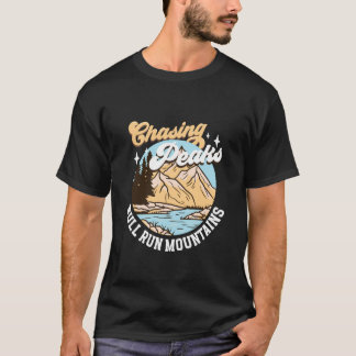 ピークを追いかける - ブルラン山脈 Tシャツ