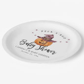 ピークアブーベビーシャワープレート ペーパープレート (アングル)