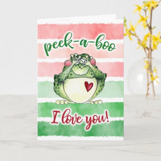 ピークアブー カード (黄色い花)