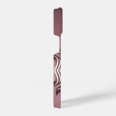 ピークエレガントハートモダンモノグラム iPhoneケース (右側面)