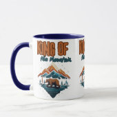 ピークガーディアン：その要素のブラウンベア マグカップ (左)