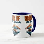 ピークガーディアン：その要素のブラウンベア マグカップ (正面右)