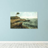 ピークスアイランドとペアツリーの表示 キャンバスプリント (インサイチュ (ウッドフロア))