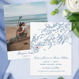 ピークスアイランドメインの日付を結婚保存 セーブザデート