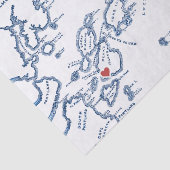 ピークスアイランドメーンカスコマップネエレガントビーブルー 薄葉紙 (詳細)