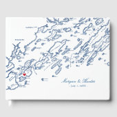 ピークスアイランドメーンカスコ結婚ベイズ ゲストブック (正面)