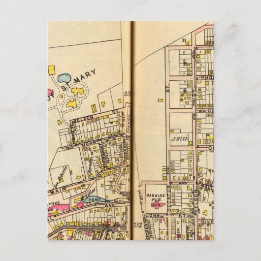 ピークスキル（ニューヨーク州）3 ポストカード (正面)