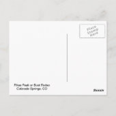 ピークスピークまたはバストロデオ ポストカード (裏面)