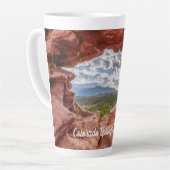 ピークスピークスルーアロックホールラテマグ カフェラテマグ (左アングル)