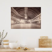 ピークズアイランドフォレストシティリンク1890年頃 ポスター (キッチン)