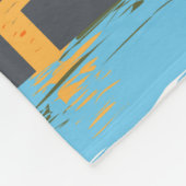 ピークディストリクトナショナルパークイングランドヴィンテージ フリースブランケット (角)