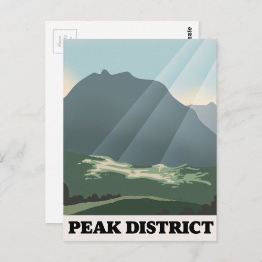 ピークディストリクト国立公園 ポストカード (正面/裏面)