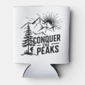 ピークハイキング山を征服する 缶クーラー (正面)