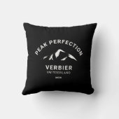 ピークパーフェクトウィンタースキースノーボードリゾートクレスト クッション (裏面)