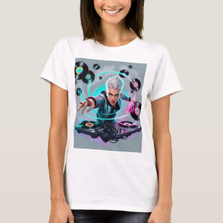 ピークビート: DJ on the Summit" Tシャツ