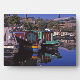 ピークフォレストキャナルダービシャーイングランド フォトプラーク