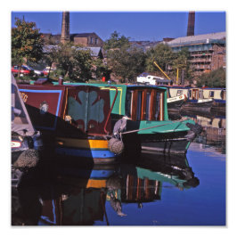 ピークフォレストキャナルダービシャーイングランド フォトプリント           