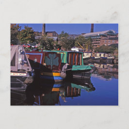 ピークフォレストキャナルダービシャーイングランド ポストカード