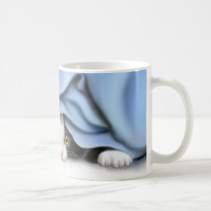 ピークブーイングの子猫猫のマグ コーヒーマグカップ