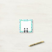 ピークブー ブルーパンダベア ポストイット (デスク上)