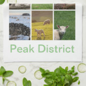 ピーク地区の羊 キッチンタオル (折り畳み)