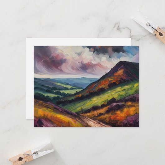 ピーク地区へようこそ カード (正面/裏面インサイチュ)