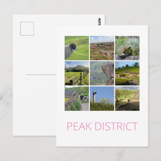 ピーク地区 ポストカード (正面/裏面)