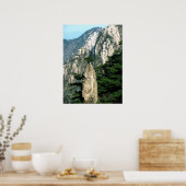 ピーク時 – 黄山 ポスター (キッチン)